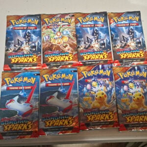 Pokémon TCG Scarlet & Violet—Surging Sparks 8 Booster Packs 10 Cards/Pack