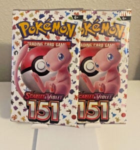 Pokemon TCG Scarlet and Violet 151 Booster Pack Sealed 2x (2 packs)