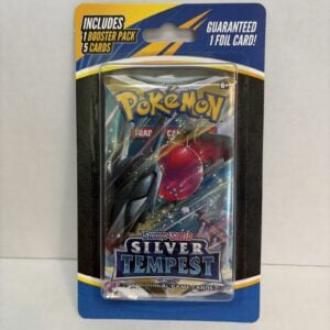 Pokemon TCG Sword & Shield Silver Tempest Booster Pack with 1 foil New & Sealed