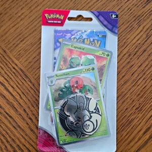 Pokémon TCG Temporal Forces Sealed Booster Pack Blister w/ Scovillain Promo