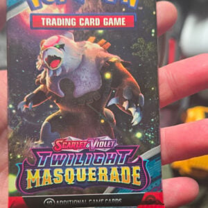 Pokémon TCG Twilight Masquerade Sealed Booster Pack – English, 10 Cards (1)