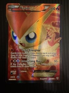 Pokémon TCG Victini EX Full Art Ultra Rare Holo Card Plasma Storm 131/135