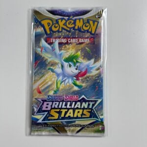 Pokémon Trading Card Game: Sword & Shield – Brilliant Stars Booster Pack Sealed
