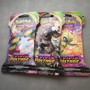 Pokémon Vivid Voltage Sleeved Booster Pack (Sealed) x 3 ✅🔥