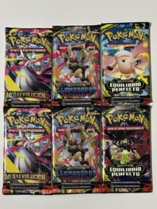 Pokemon X6 Phantasmal Flames, Perfect Order, Mega Evolution Booster Pack SPANISH