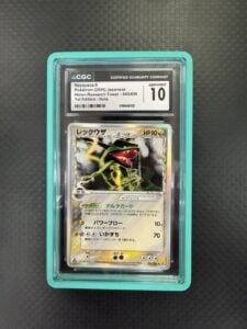 Rayquaza (Delta Species) 043/086 Holon Research Tower Holo (Japanese) CGC 10 Gem