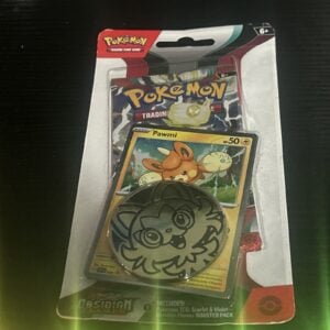 SEALED Pokemon Obsidian Flames Pawmi Promo Checklane Blister Booster Pack Coin