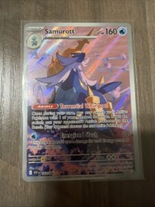 Samurott 107/086 Illustration Rare 2025 Pokemon White Flare Full Art Card NM