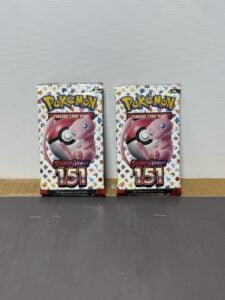 Scarlet & Violet 151 Booster Pack – 2x NEW English Factory Sealed Pokemon Pack