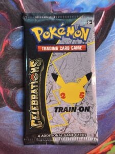 Sealed Pokemon Celebrations 25th Anniversary Pokémon Booster Pack 2021