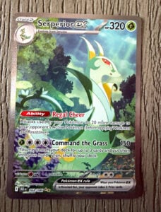 Serperior ex 164/086 Black Bolt Special Illustration Rare SIR Pokémon Card