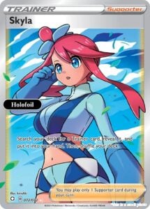 Skyla (Full Art) SHF 072/072 Pokémon Shining Fates Ultra Rare Holofoil EN NM
