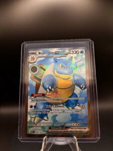 The Pokémon Company Blastoise ex 184/165 SV 151 Ultra Rare Full Art Holo