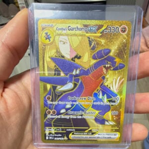 The Pokémon Company Cynthia’s Garchomp ex 241/182 Sv10 Hyper Rare Full Art Holo