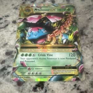 The Pokémon Company M Venusaur EX 2/108 Evolutions Full Art Holo UR Eng 2016