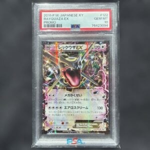 2015 Pokemon Japanese XY Rayquaza EX Promo #122/XY-P PSA 10 GEM MINT