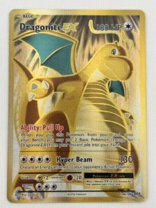 2016 Pokemon ENG Dragonite EX Full Art Holo Ultra Rare 106/108 Evolutions NM