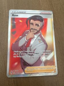 2020 Pokemon Rose 189/189 Full Art Trainer Darkness Ablaze Ultra Rare MP