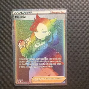 2020 Sword & Shield Marnie Secret Rare Rainbow Full Art Trainer 208/202