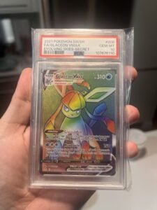 2021 Pokemon SWSH Glaceon VMAX 208/203 PSA 10 SWSH07 Evolving Skies Full Art