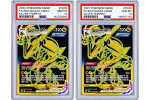 2022 Pokemon SWSH Rayquaza VMax PSA 10 x 2!!!!!!