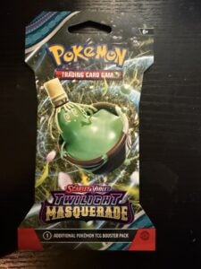2024 Pokemon Twilight Masquerade Sleeved Booster Pack – Sinistcha Art