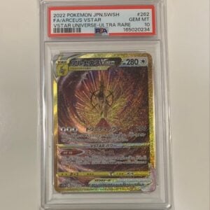 Arceus VSTAR UR 262/172 Pokemon Card PSA 10