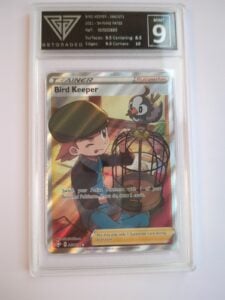 Bird Keeper 066/072 2021 Shining Fates Full Art Grade 9 Getgraded