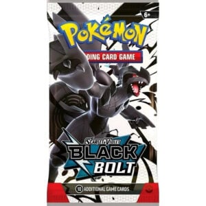 Black Bolt Booster Pack Scarlet & Violet Trading Card Game 10 Cards Sealed New