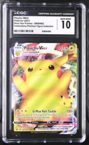 CGC 10 PIKACHU VMAX SWSH062 CELEBRATIONS BLACK STAR PROMO SWORD & SHIELD POKEMON