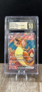 {CGC Pristine 10} Charizard ex #183 Pokémon Scarlet & Violet 151
