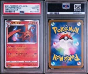 Charizard 017/184 S8b VMAX Climax Japanese Pokemon Holo 2021 PSA 10