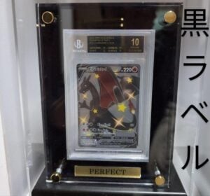 Charizard Pokemon Card Black Label BGS10 PSA10 SAR