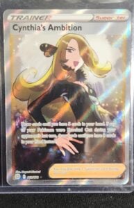 Cynthia’s Ambition (Full Art) 169/172 Swsh09: Brilliant Stars Holo