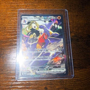 Cynthia’s Garchomp ex 232/182 SV10 Destined Rivals SIR Full Art Holo ENG