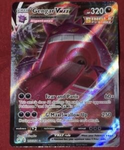 Gengar VMAX 157/264 Fusion Strike Ultra Rare Full Art Holo NM EN English