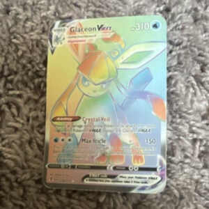 Glaceon VMAX 209/203 Evolving Skies Full Art Holo Ultra Rare Pokemon TCG ENG