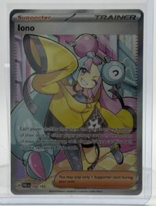 Iono 254/193 Sv02: Paldea Evolved Holo Full Art Trainer Pokémon NM