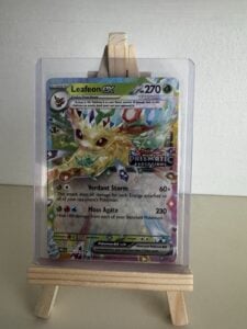 Leafeon ex 006/131 – Prismatic Evolutions Stamped – Pokemon Card Near Mint