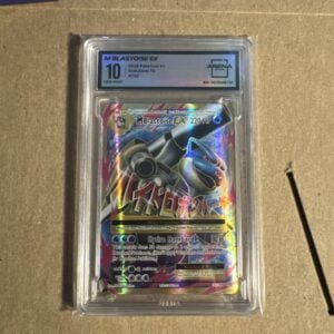 M Blastoise EX (Full Art) 102/108 Evolutions Holo AC 10