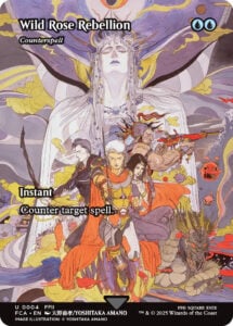 MTG Wild Rose Rebellion FCA English Full Art