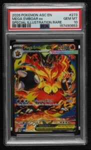 Mega Emboar ex Special Illustration Rare Pokemon Evolution Ascended Heroes ASC