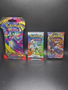 Mega Evolution Booster Pack,pokemon Series 2 , And Pokémon Sword And Shield Pack