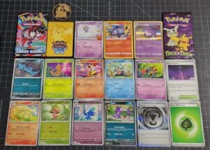 Mega Evolution Chaos Rising Blister Booster Pack & Trick Or Trade Pack