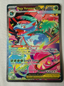 Mega Venusaur EX 177/132 Evolutions Holo Full Art Secret Rare EX English NM