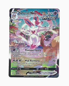 Nintendo Sylveon VMAX 212/203 Evolving Skies Secret Rare Full Art Holo