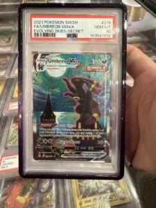 PSA 10 GEM MINT Umbreon VMAX 215/203 Alt Art Evolving Skies Pokemon – Moonbreon