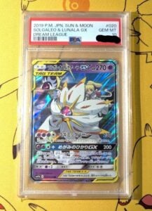 PSA10 Pokemon Card Solgaleo Lunala GX RR Dream League Sun Moon from Japan