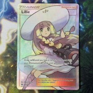 Pokemon Card | Lillie 147/149 Sun & Moon Holo Full Art Trainer Ultra Rare