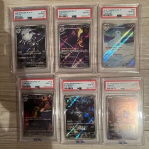Pokemon Card PSA10 AR 6 Piece Set Steelix Alt Art Starmie Alt Art Lapras Alt Art